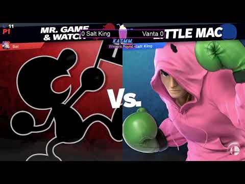 salt king(Little Mac) vs Vanta(Game & watch) Milk Machine 37 pools