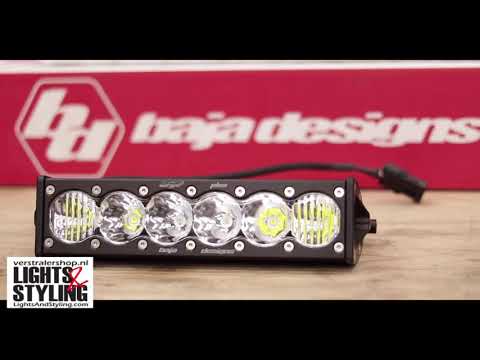 Baja Designs OnX6 - 10 inch Racer Edition High Speed Spot LED Light Bar - Verstralershop
