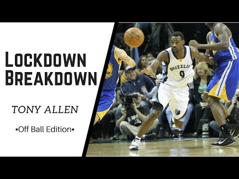Tony Allen Defense - Off Ball Lockdown Breakdown