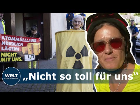 ENDLAGER: Protest gegen Schweizer Atommüll-Pläne an der deutschen Grenze