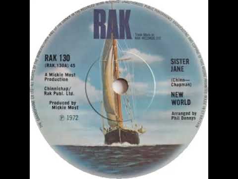 UK New Entry 1972 (96) New World - Sister Jane