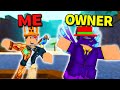Playing WITH The OWNER Of Flood Escape 2 Crazyblox Roblox