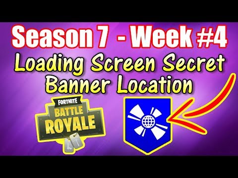 Season 7 Week #4 Loading Screen Secret Banner Location