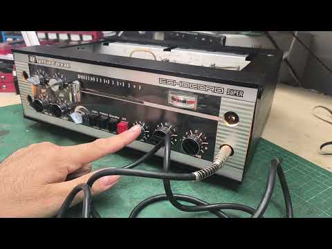 Dynacord Echocord S75 tape echo COMPLETELY OVERHAULED with mods 70's - Black/Grey image 21