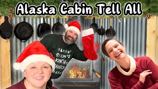 Alaskan Deck the Halls & She Tells All | Decorating our Cabin and My Sister Spills the Beans