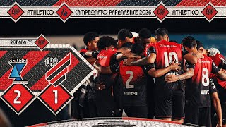AZURIZ 2X1 ATHLETICO | MELHORES MOMENTOS | CAMPEONATO PARANAENSE 2026