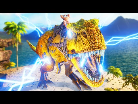 Taming All The Elemental Dinosaurs! | ARK MEGA Modded Survival