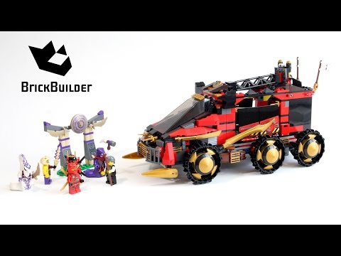 Vidéo LEGO Ninjago 70750 : La base mobile des Ninja