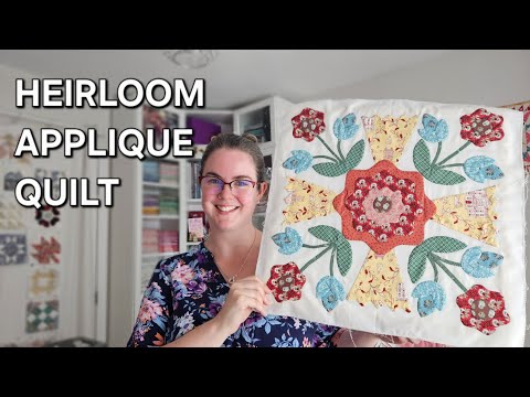 JANE AUSTEN 250TH ANNIVERSARY QUILT | Applique Quilt