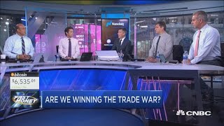 Does the trade war matter more to markets than the Mueller probe?