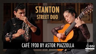 Astor Piazzolla's "Café 1930" performed by Stanton Street Duo. Guitar: 1988 Thomas Humphrey