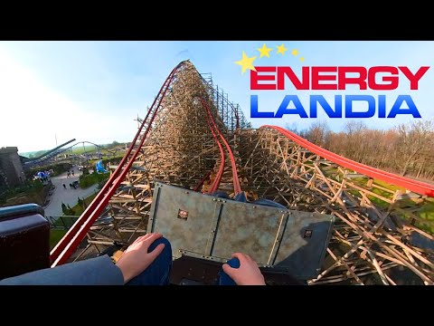 ZADRA Energylandia Front Row Onride POV Hybride Coaster