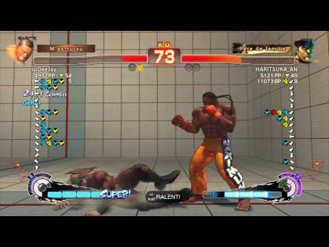 SSF4-AE: spDeejay [Deejay] vs HARITSUKA_AN [Bison]