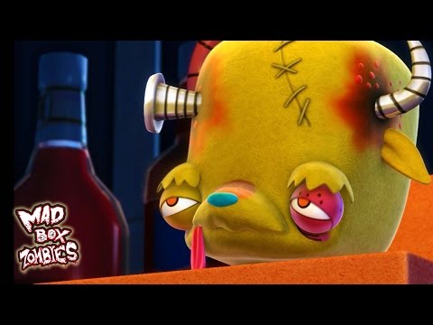 Dibujos de los zombies: El Rey del Tomate - Mad Box Zombies