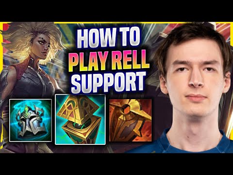 LEARN HOW TO PLAY RELL SUPPORT LIKE  A PRO! - MAD Kaiser Plays Rell SUPPORT vs Leona! |
