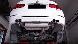 preview picture of video 'BMW F30 328i 320i with Armytrix Exhaust - Speed Buster Tuning Box on CK Motorsport TV'