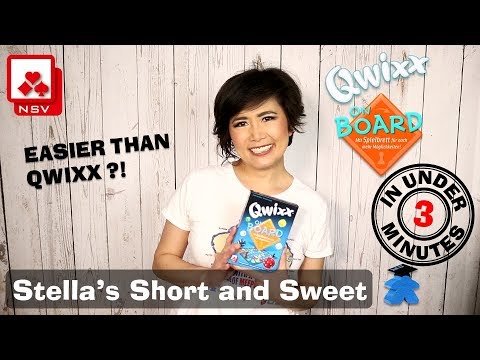 Qwixx on Board, Board Game - Stella's Short and Sweet