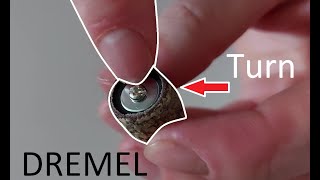 How to Replace Worn Out Sanding Sleeve on Your Dremel  and Rotary Tool #408 #431 #432 #438