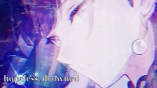 Cover art for hopeless, drowned
