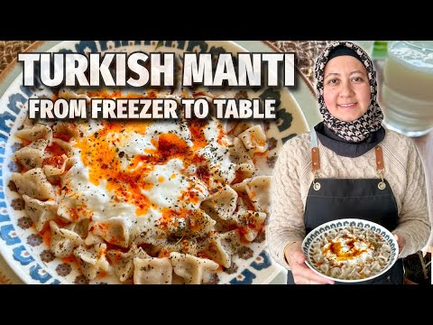 How to Make Turkish Mantı | Freeze & Cook Later!
