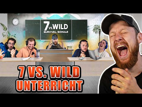 Ich gebe SURVIVAL-UNTERRICHT! – Papaplatte, Knossi & Co. in der 7 vs. Wild Schule | Fritz Meinecke