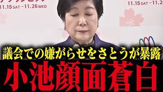 さとうさおりが暴露！小池都政の議会ヤジと都民ファーストの区議による侮辱文書