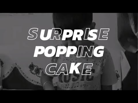 Surprise Popping Cake by Arpana's Kitchen