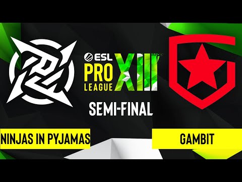 CS:GO - Ninjas in Pyjamas vs. Gambit [Inferno] Map 1 - ESL Pro League Season 13 - Semi-final