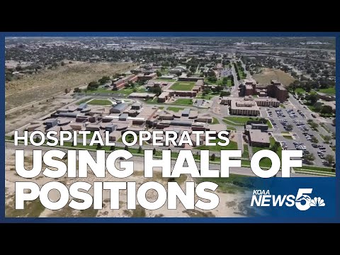Mental health hospital operating with half of its psychologist positions
