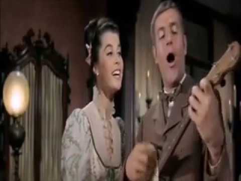 Jerry Van Dyke and Stephanie Powers  Singing "Just Right For Me" from McLintock   (1963)
