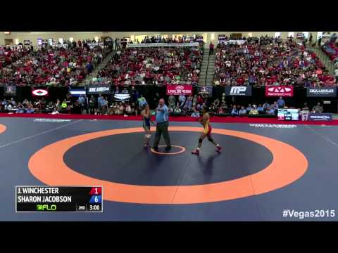 55 kg Finals - Jacarra Winchester (TMWC) vs Sharon Jacobson (Army WCAP)