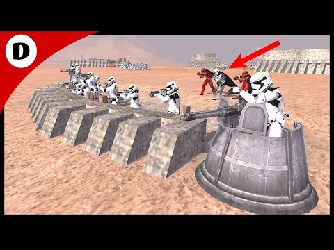 FIRST ORDER FORTRESS ~ Resistance Assault - Men of War Star Wars Mod