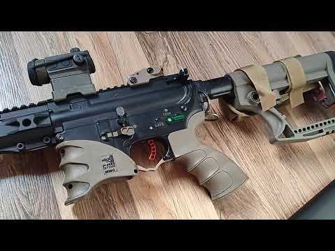 [cz.13 kolba i płytka selektora] ASG Projekt eMka szturmowa -Rzut Oka;)