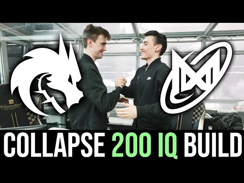 T.Spirit vs Nigma SEA — Collapse 200 IQ FIRST ITEM BUILD