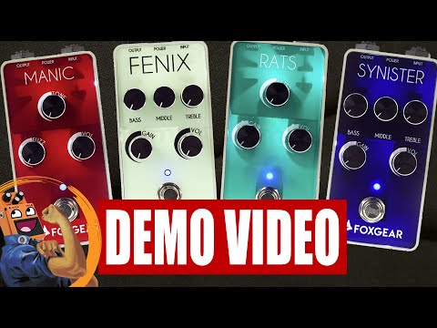 Foxgear Pedals Sinister Metal Distortion image 8