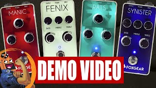 Video thumbnail for FOX GEAR FENIX , MANIC , SYNISTER and RATS  DEMO by Pierre Le Cam