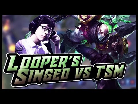 Looper pulls off Singed against TSM - FOX vs TSM W4D3 - Highlights