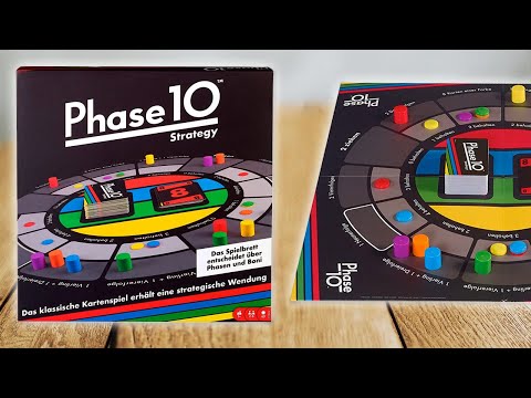 PHASE 10 STRATEGY BRETTSPIEL - Spielregeln TV (Spielanleitung Deutsch) - Strategie MATTEL GAMES