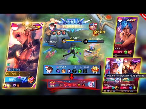 NEW GUSION BEST BUILD TO COUNTER TANK META | HOW TO COUNTER TANK KARINA | GUSION VS TOP GLOBALS | ML