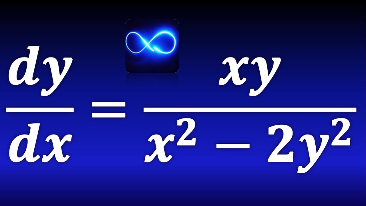 29. Homogeneous functions (explanation), differential equation solution with rational substitution
