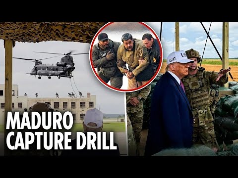 Incredible Moment Elite Delta Force Rehearse CAPTURE of Venezuela’s president Maduro
