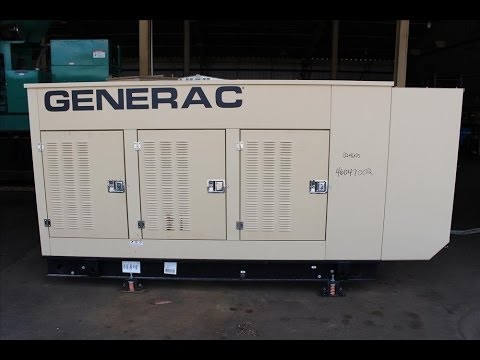 Used- Generac 150 kW standby natural gas generator set - Stock# 46047002