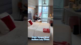 Virgin Voyages Room Tour Resilient Lady 11206A  #roomtour #virginvoyages #resilientlady #cruising