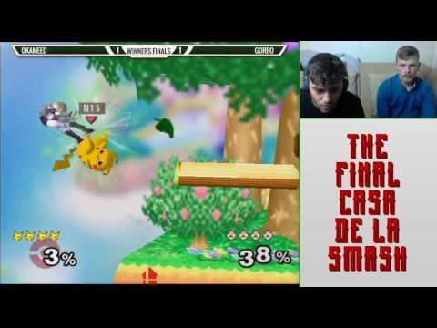 Final Casa Winners Finals - sh l Okameed (Pikachu) vs Gorbo (Sheik)