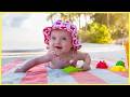 Funny Baby S Reaction On The Beach 5 Minute Fails