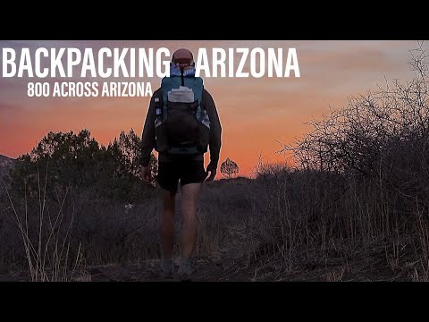 Ultralight Backpacking 800 miles through the Desert