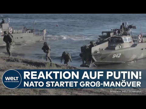 UKRAINE-KRIEG: Reaktion auf Russland! Größtes Manöver der Nato! Start von "Steadfast Defender 2024"