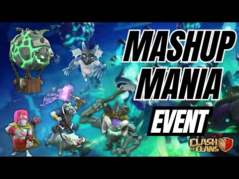 New Mashup Mania Event Now (Clash of clans) New troops! OP!