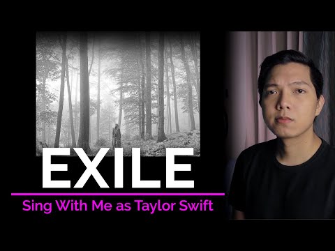Exile (Male Part Only - Karaoke) - Taylor Swift ft. Bon Iver
