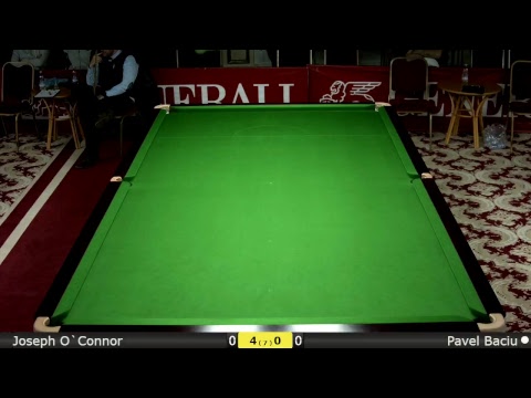 Snooker Men Groups : Joseph O`Connor vs Pavel Baciu